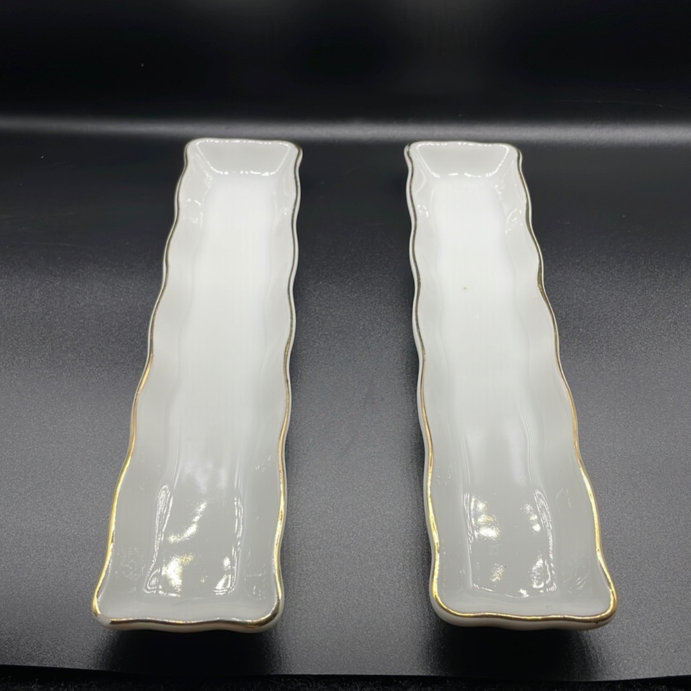 Vintage Shafford JapanTwo Small Tray for Appetizer